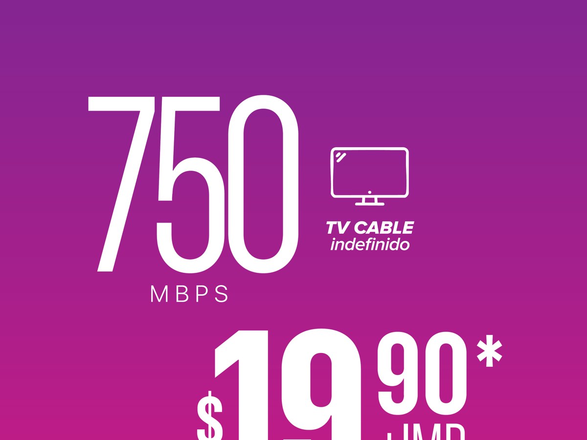 TV + Internet 750 Mbps